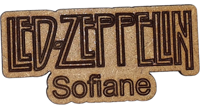 Magnet - Led Zeppelin personnalisable